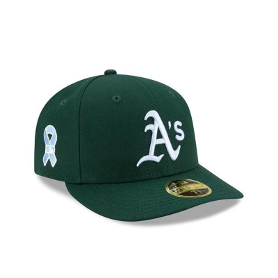 Oakland Athletics Gorra | New Era MLB Father's Day Low Profile 59fifty Fitted Cap Mexico - Verdes